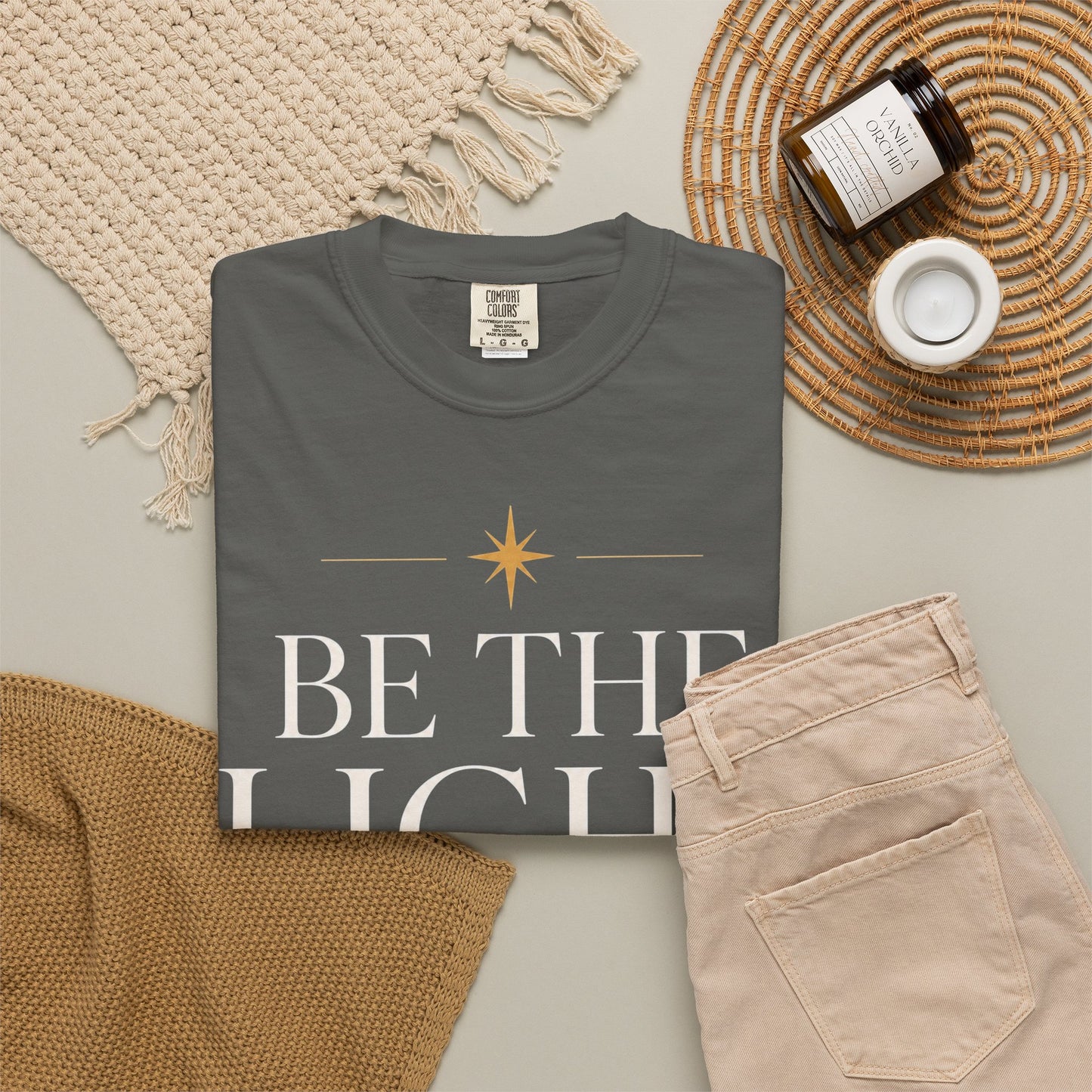 Be The Light Matthew 5:16 Christian T-Shirt