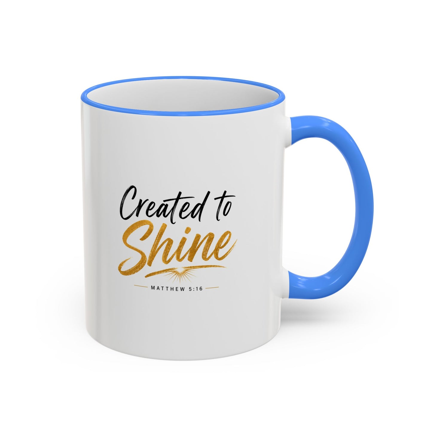 Created to Shine Inspirational Ceramic Mug