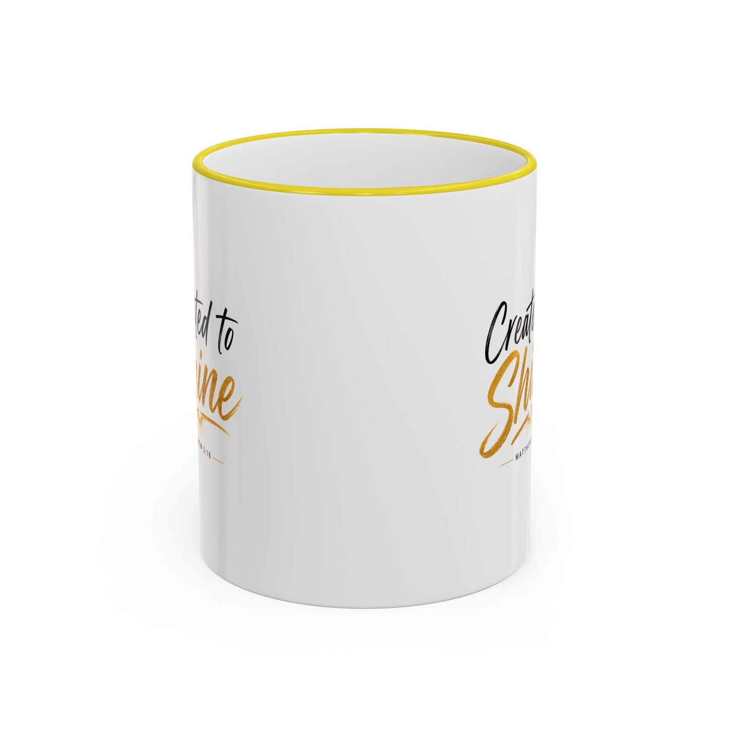 Created to Shine Inspirational Ceramic Mug