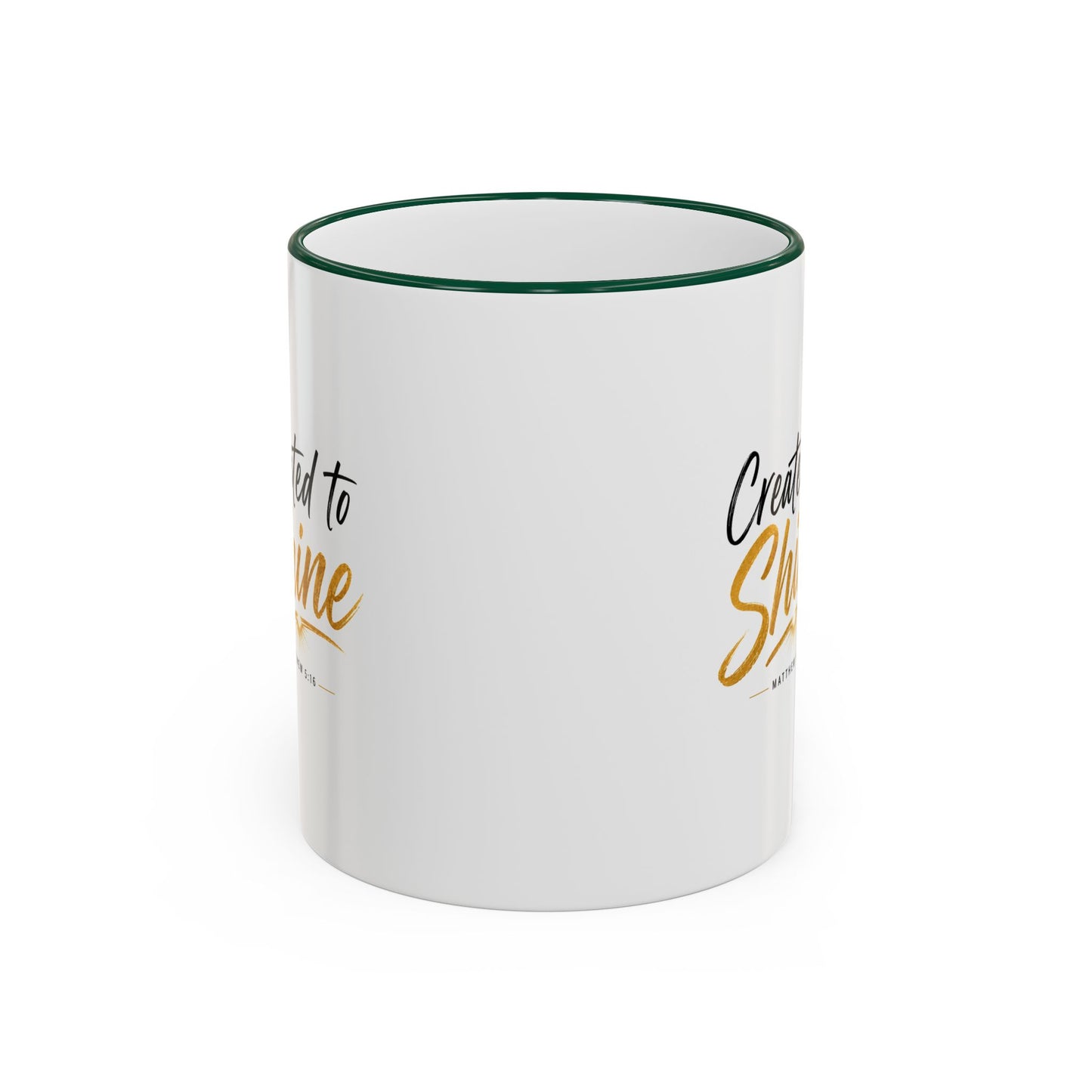 Created to Shine Inspirational Ceramic Mug