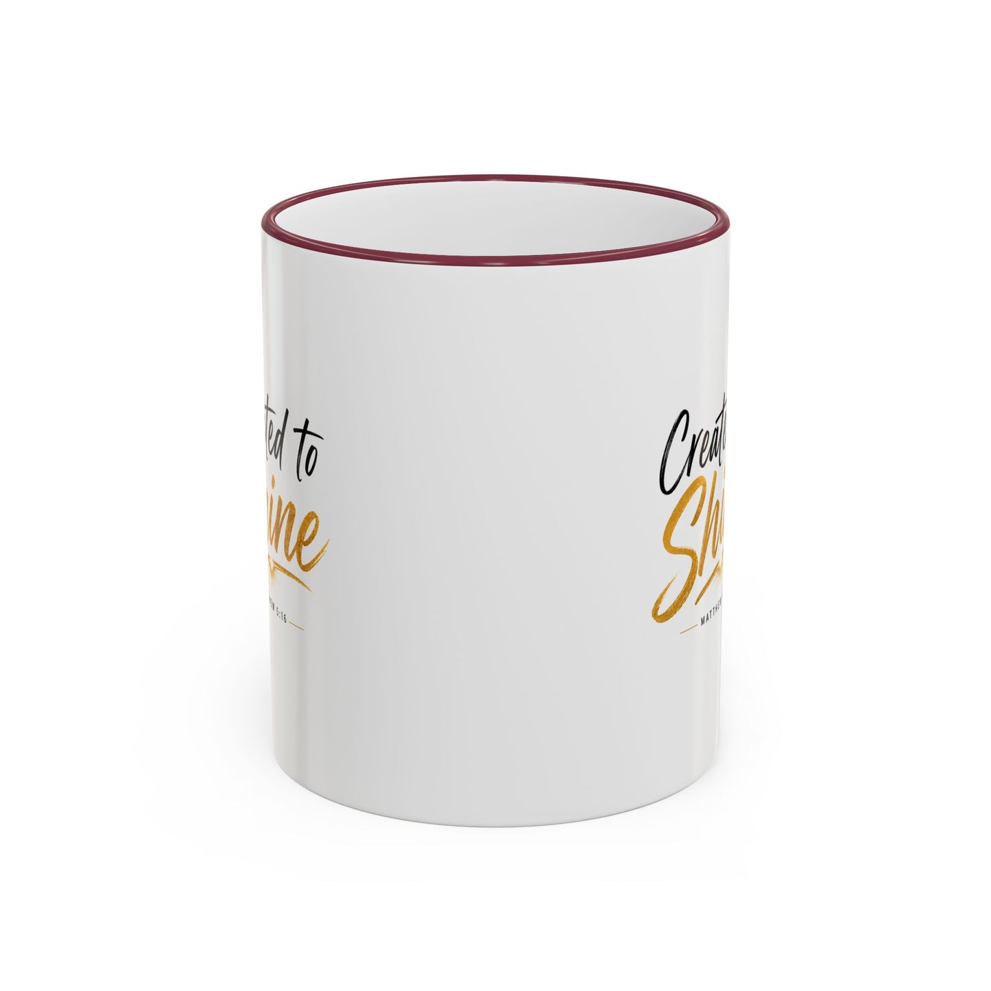 Created to Shine Inspirational Ceramic Mug