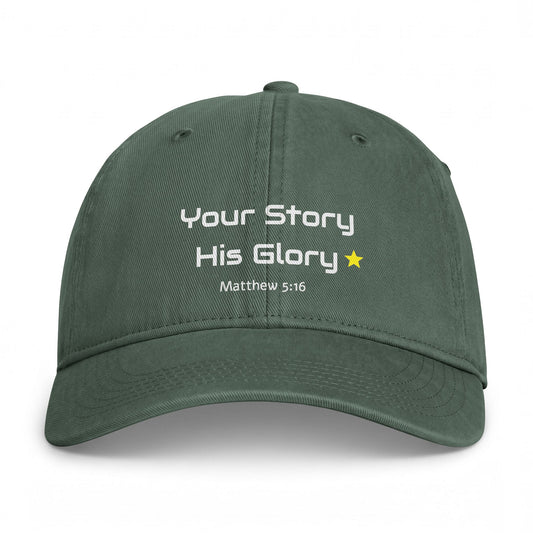 "Your Story His Glory"  Matthew 5:16