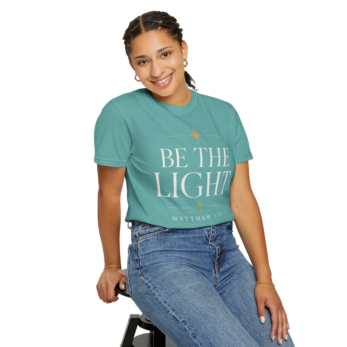 Be The Light Matthew 5:16 Christian T-Shirt