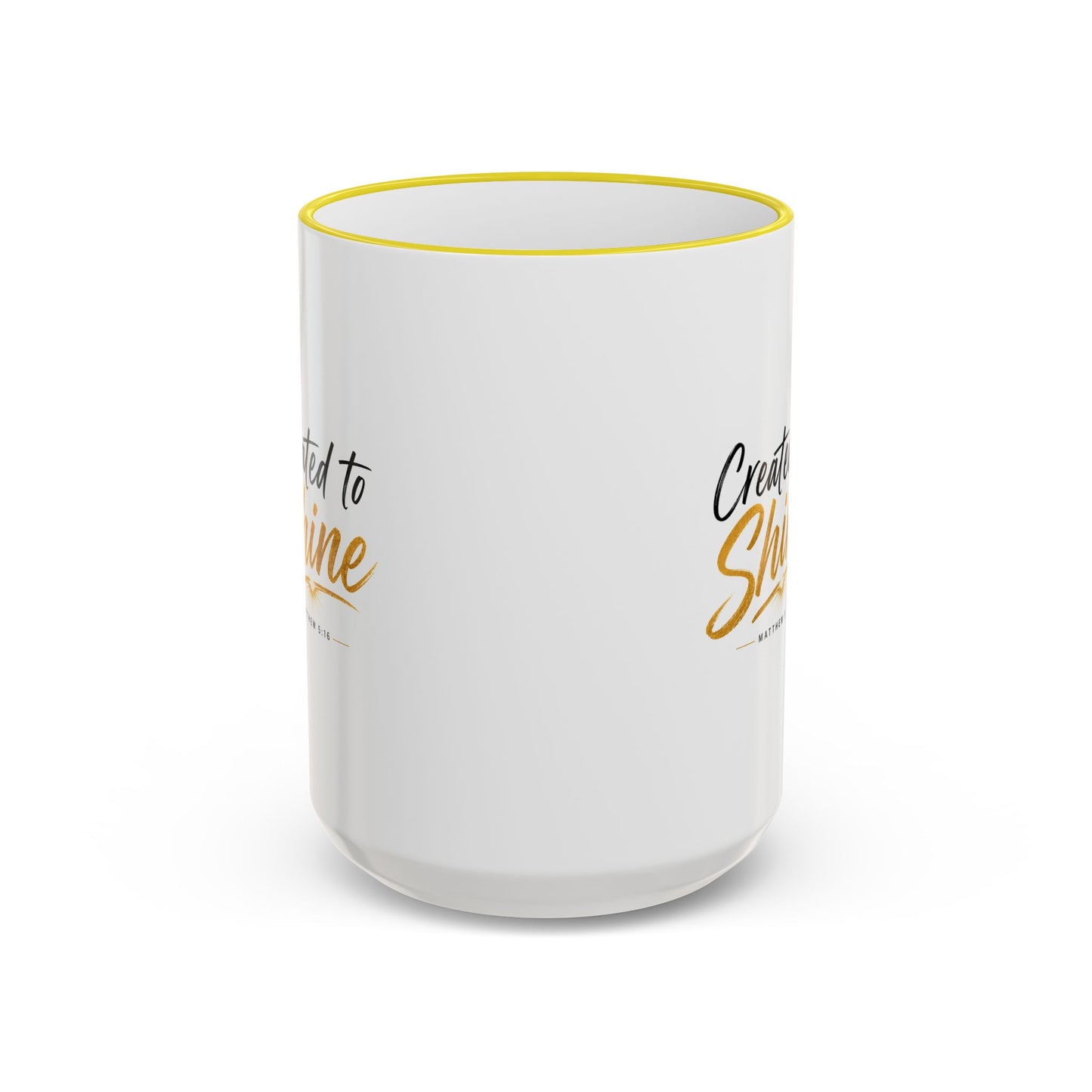 Created to Shine Inspirational Ceramic Mug