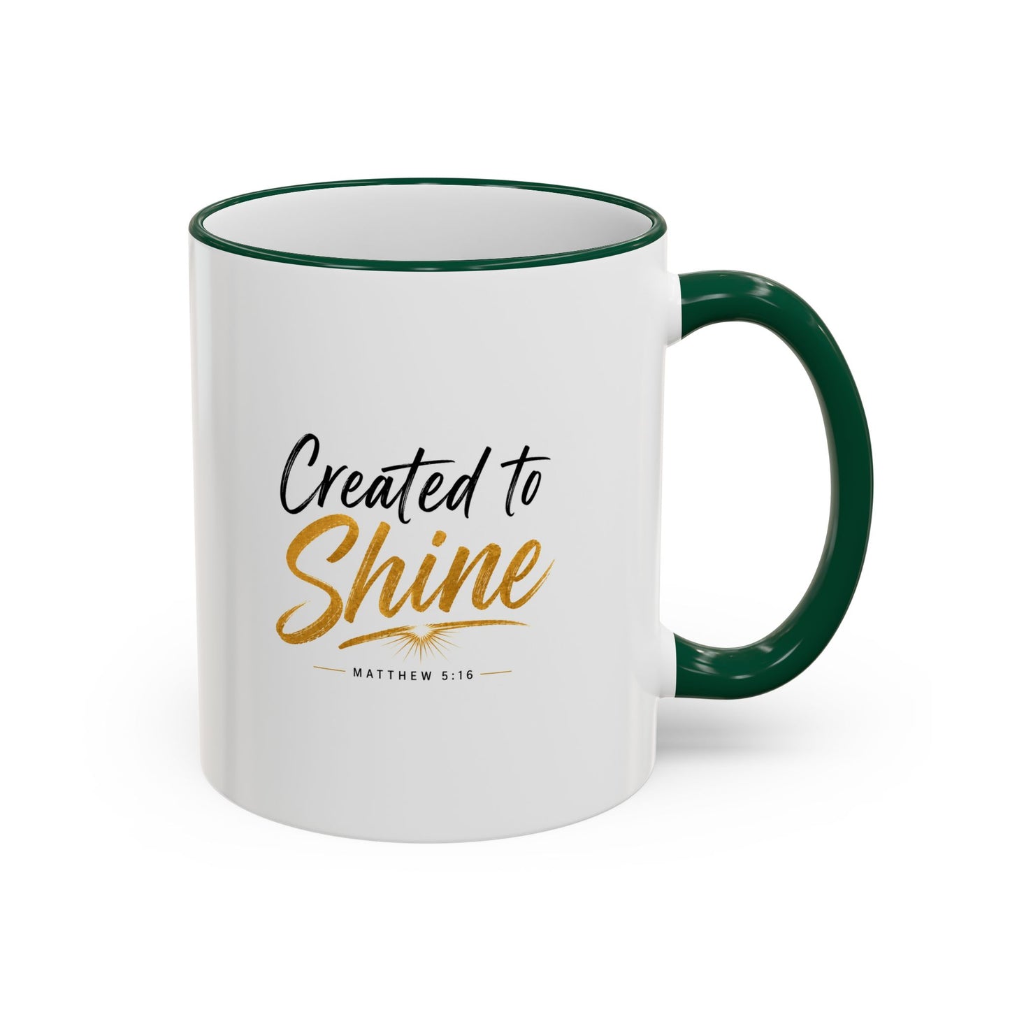 Created to Shine Inspirational Ceramic Mug