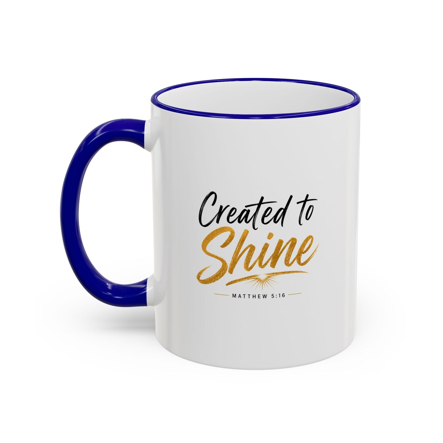 Created to Shine Inspirational Ceramic Mug