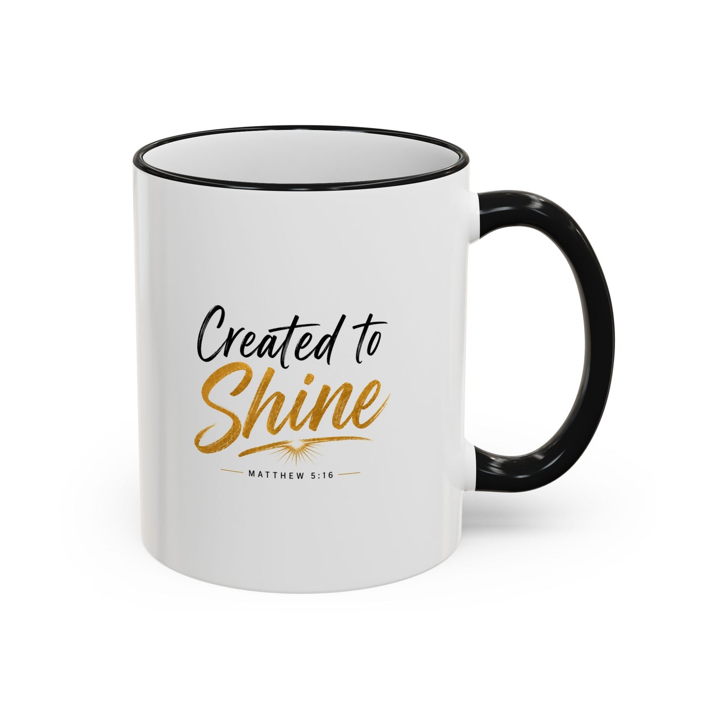 Created to Shine Inspirational Ceramic Mug