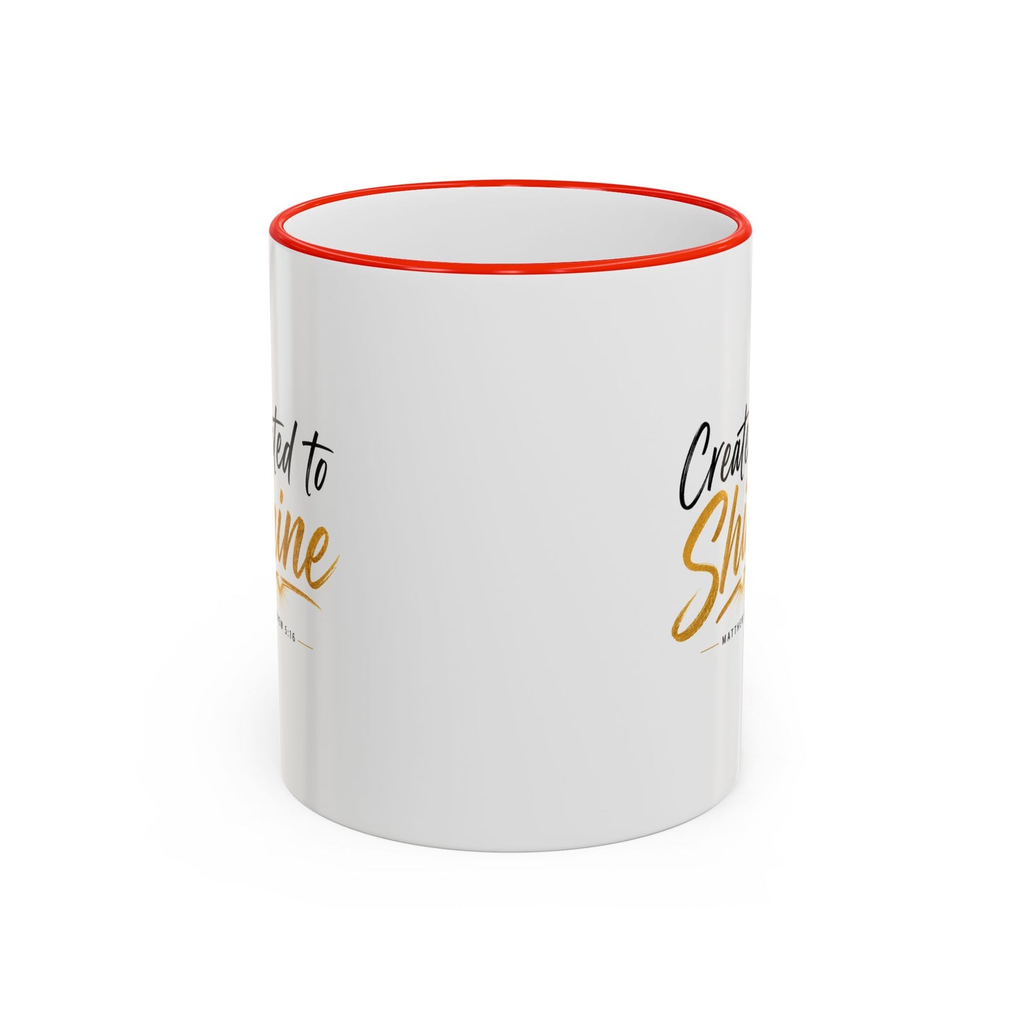 Created to Shine Inspirational Ceramic Mug
