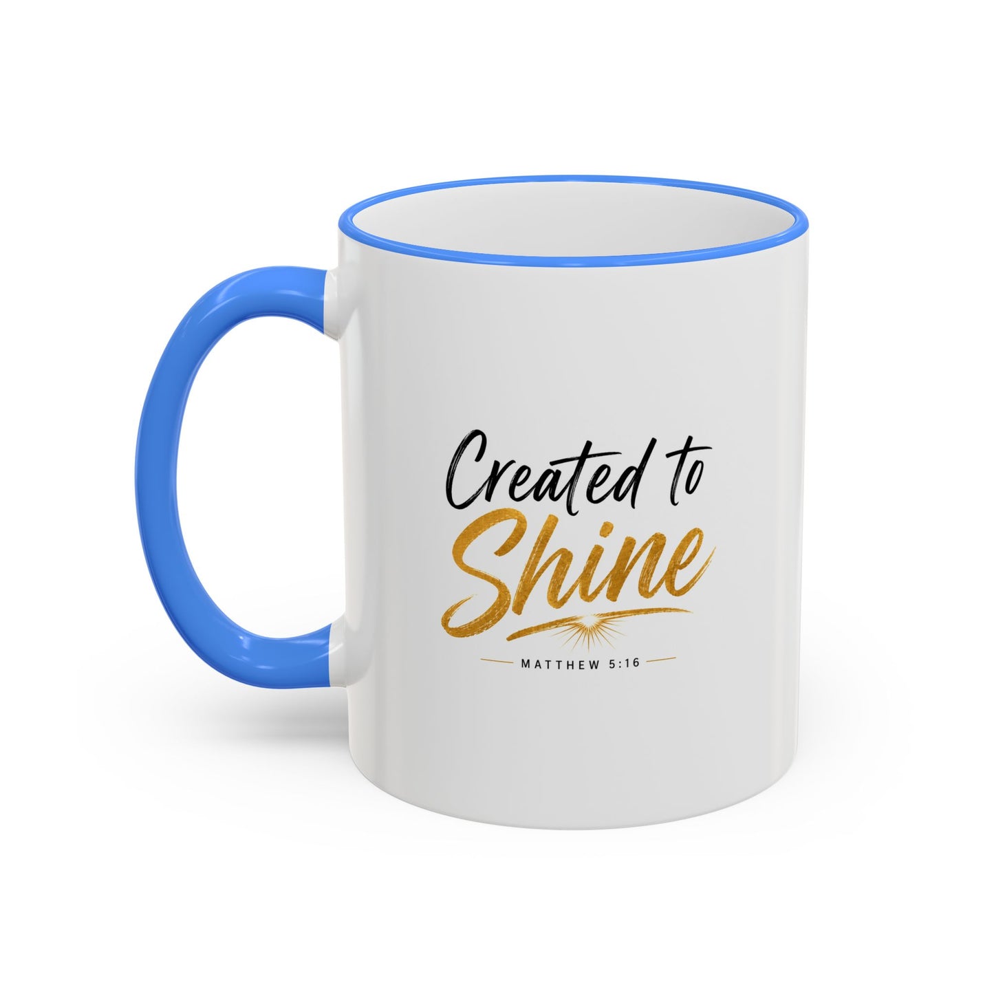 Created to Shine Inspirational Ceramic Mug