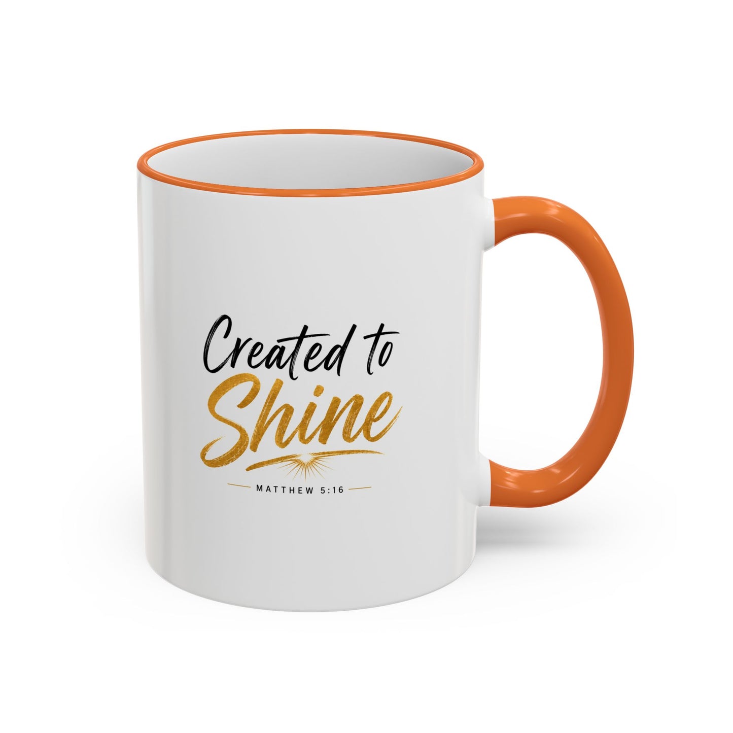 Created to Shine Inspirational Ceramic Mug