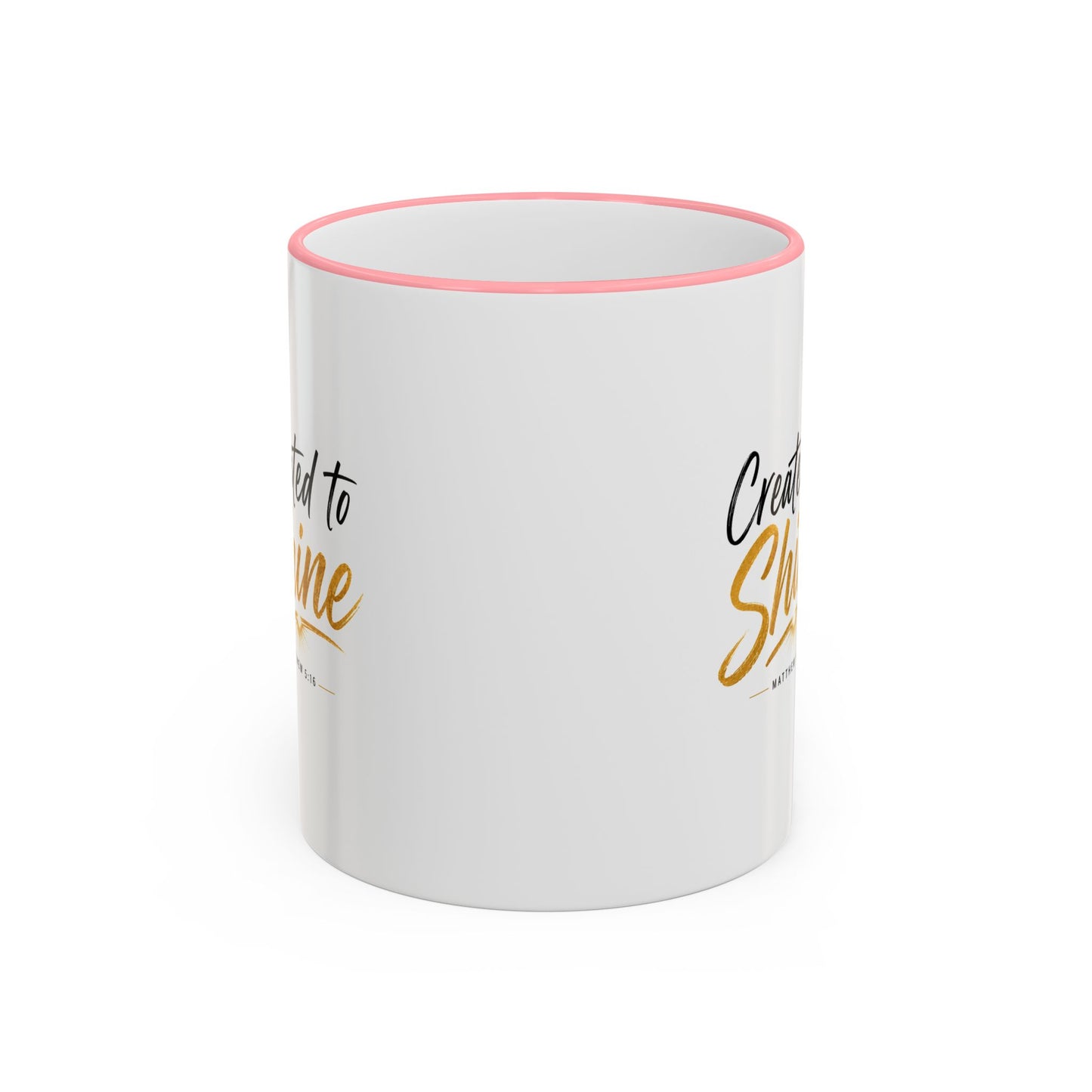 Created to Shine Inspirational Ceramic Mug