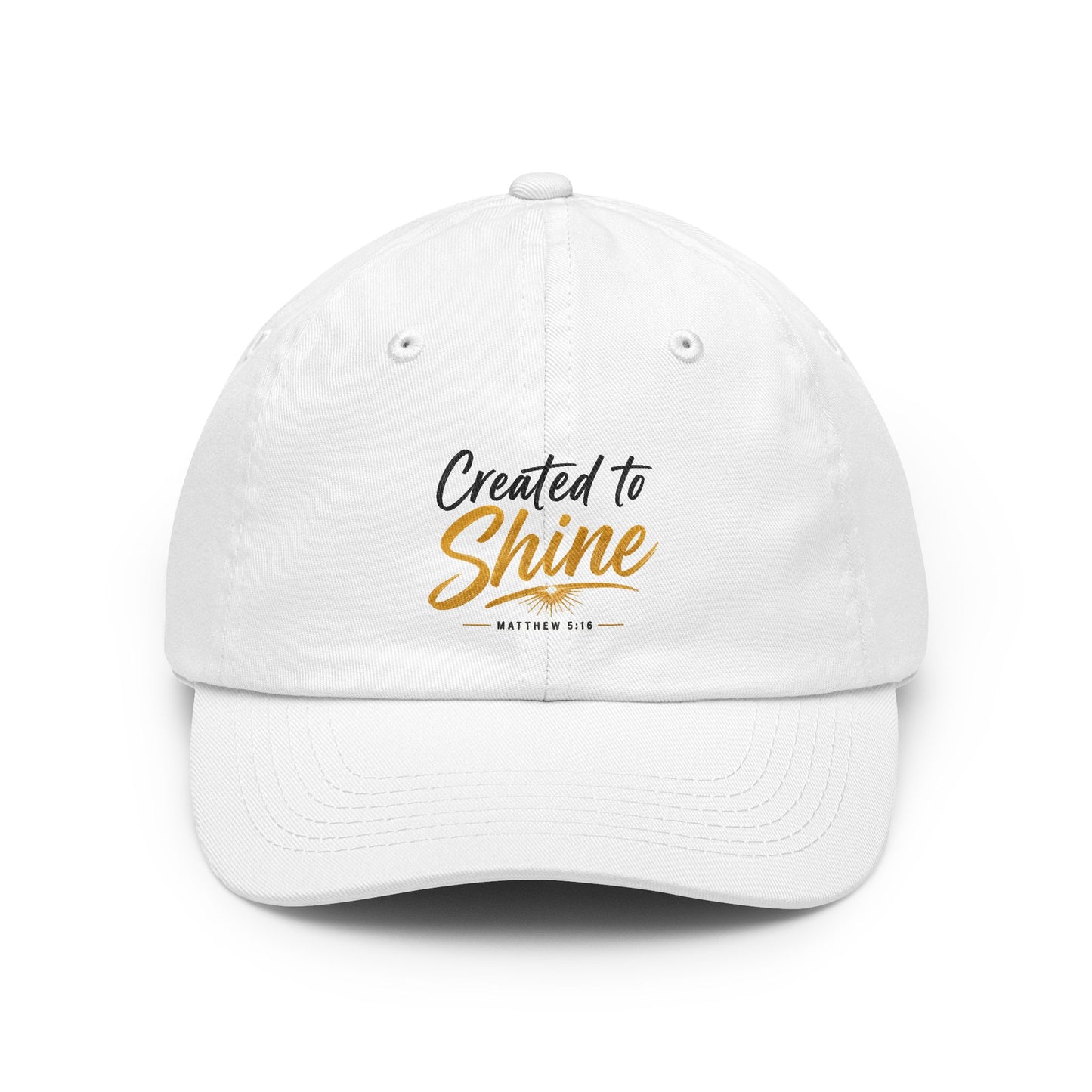 Created to Shine — Embroidered Motivational Cap