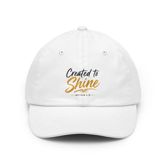 Created to Shine — Embroidered Motivational Cap