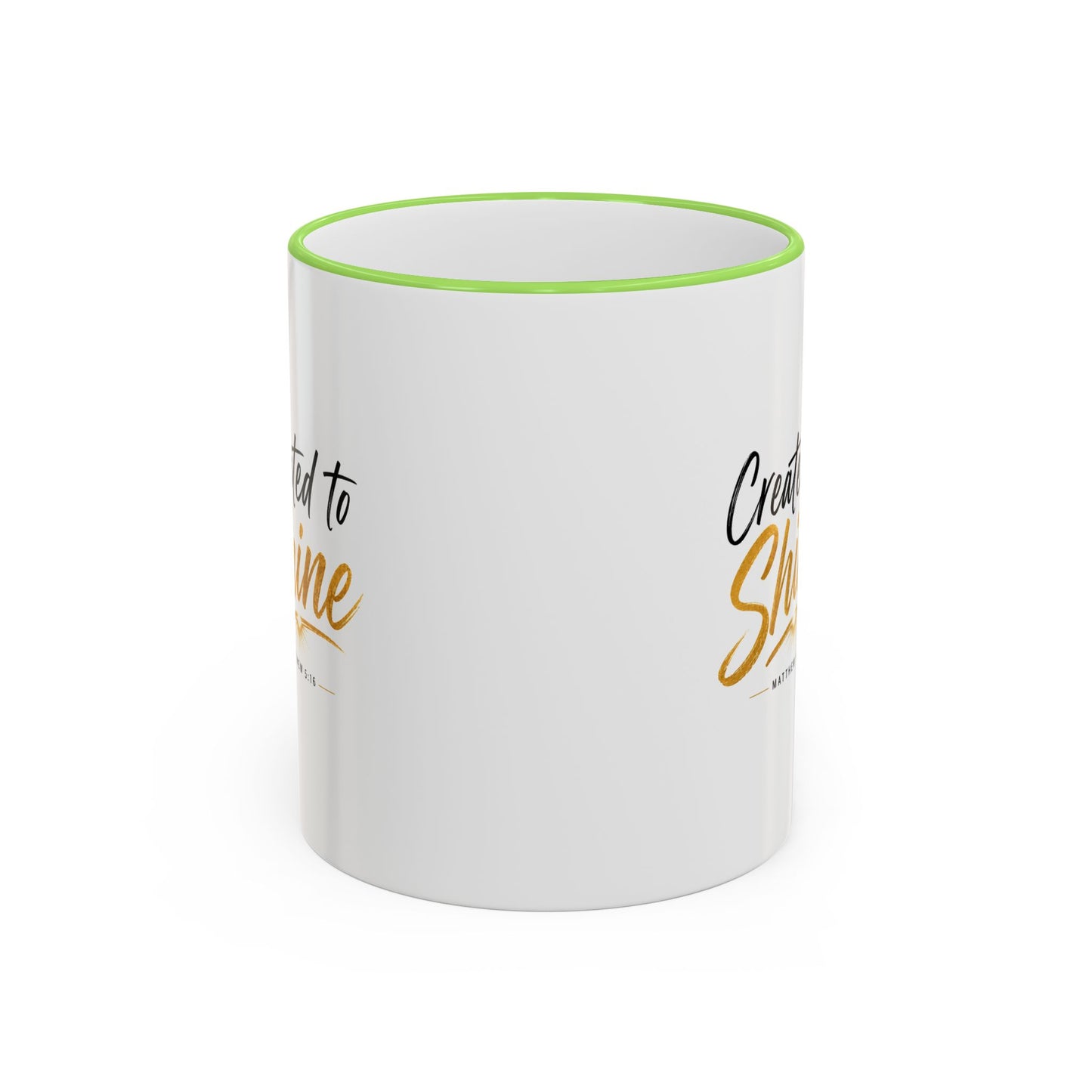 Created to Shine Inspirational Ceramic Mug