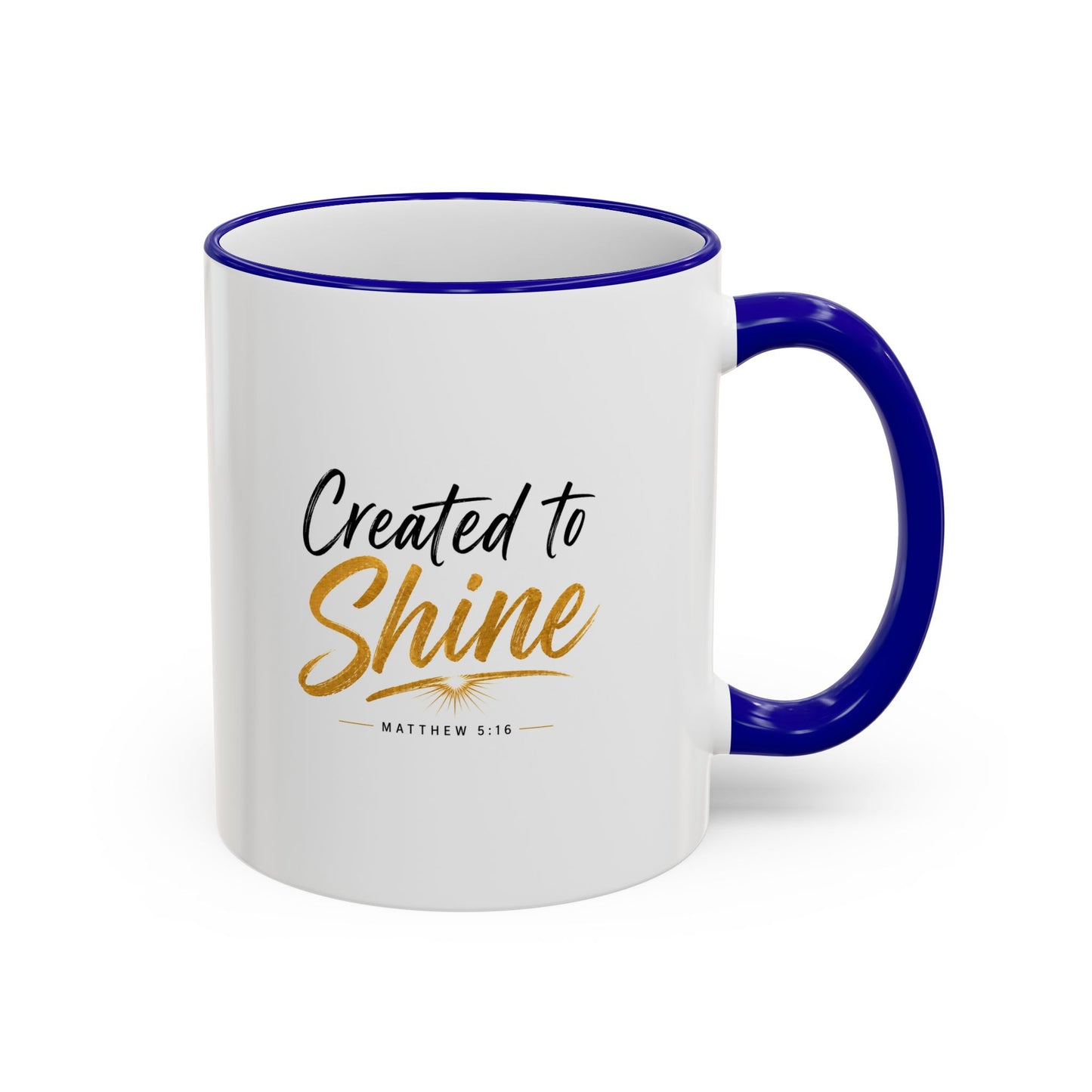 Created to Shine Inspirational Ceramic Mug