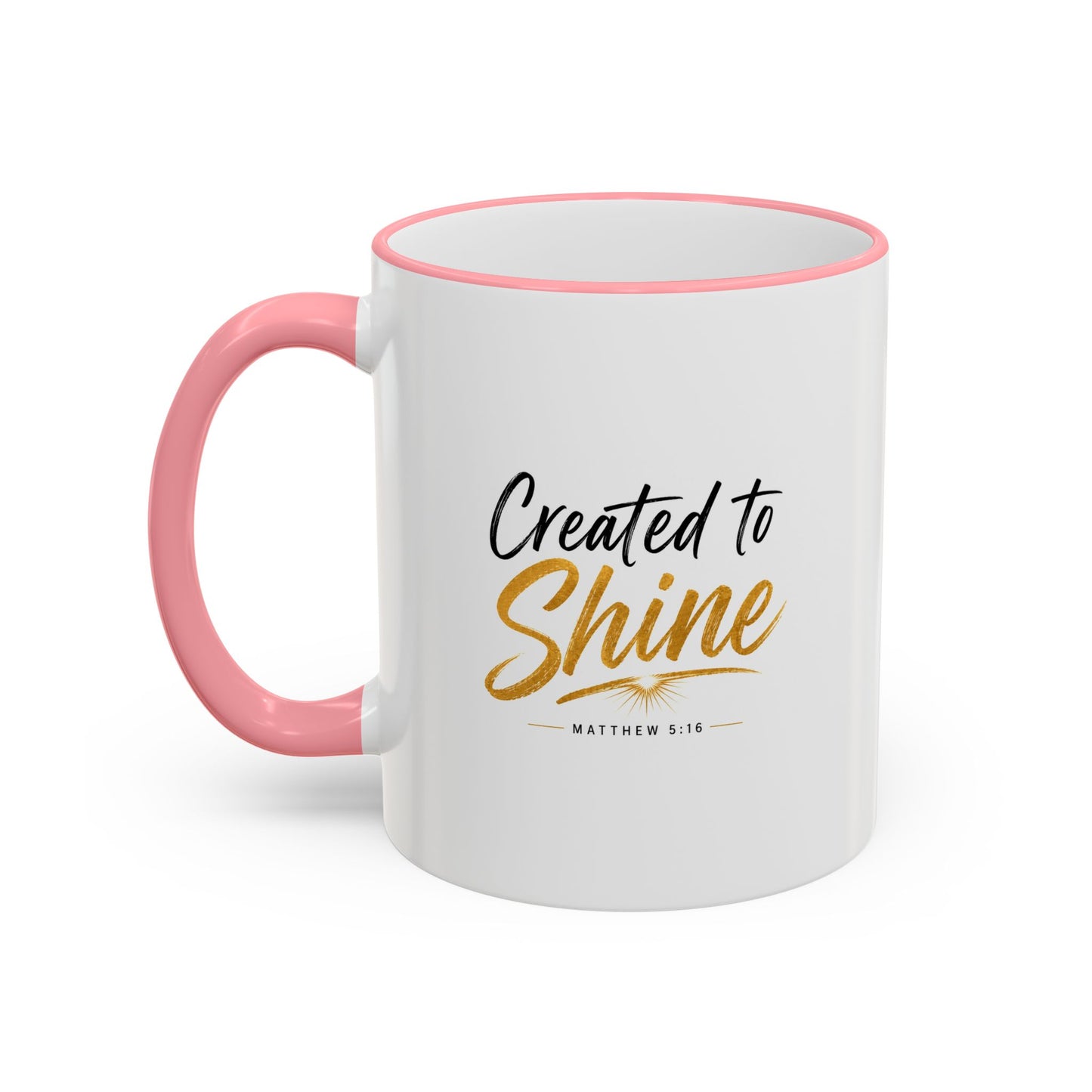 Created to Shine Inspirational Ceramic Mug