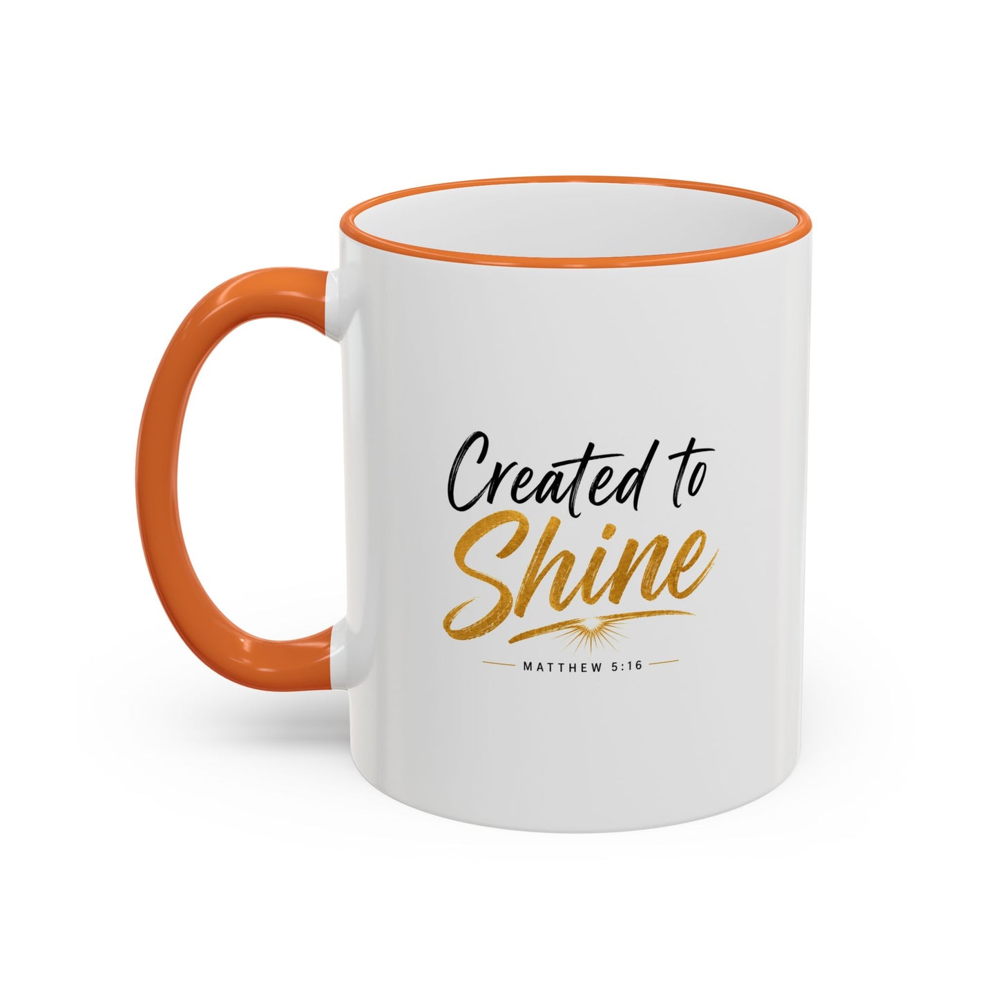 Created to Shine Inspirational Ceramic Mug