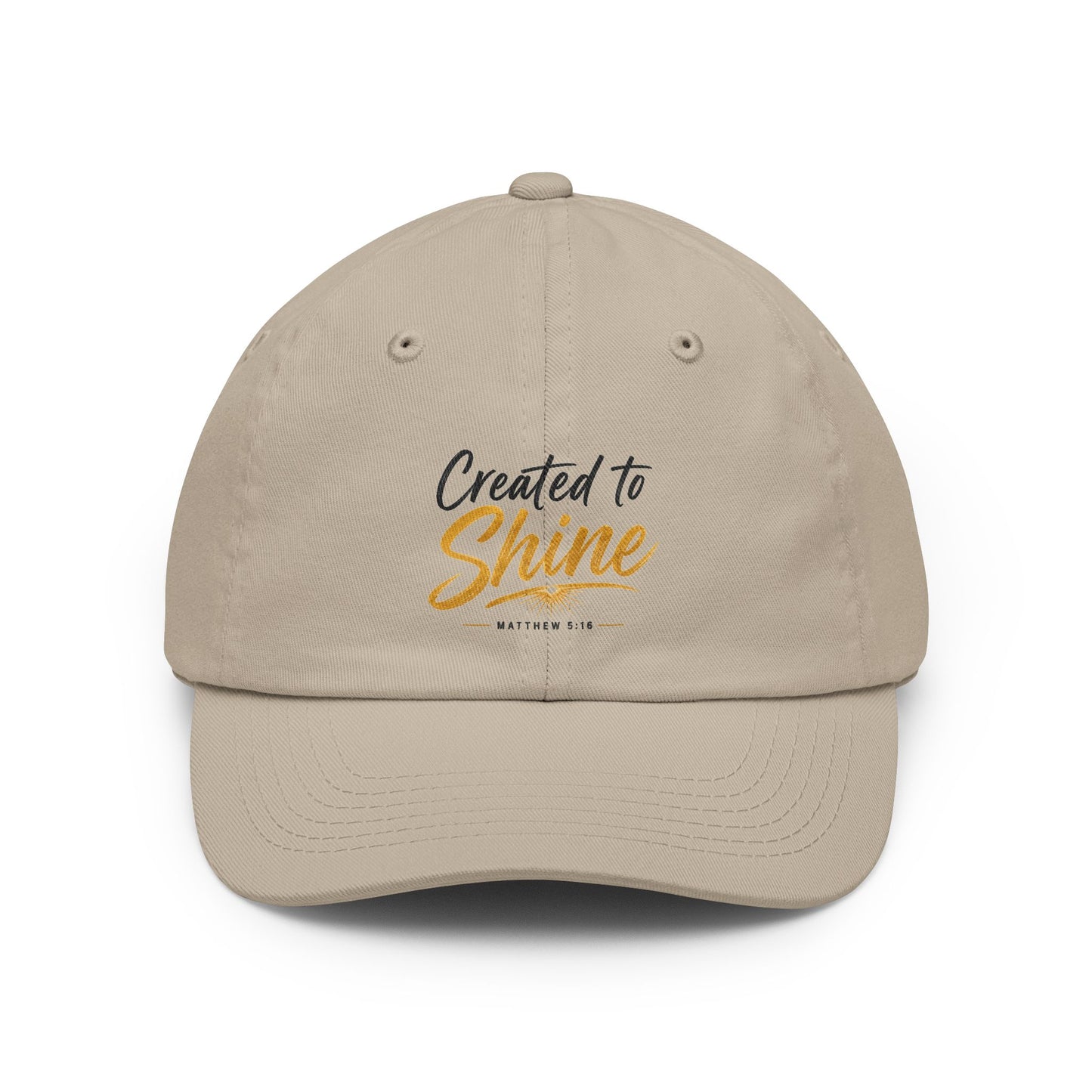 Created to Shine — Embroidered Motivational Cap