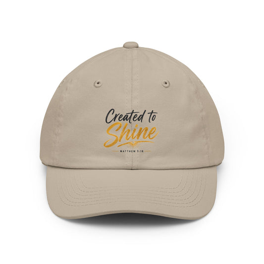 Created to Shine — Embroidered Motivational Cap
