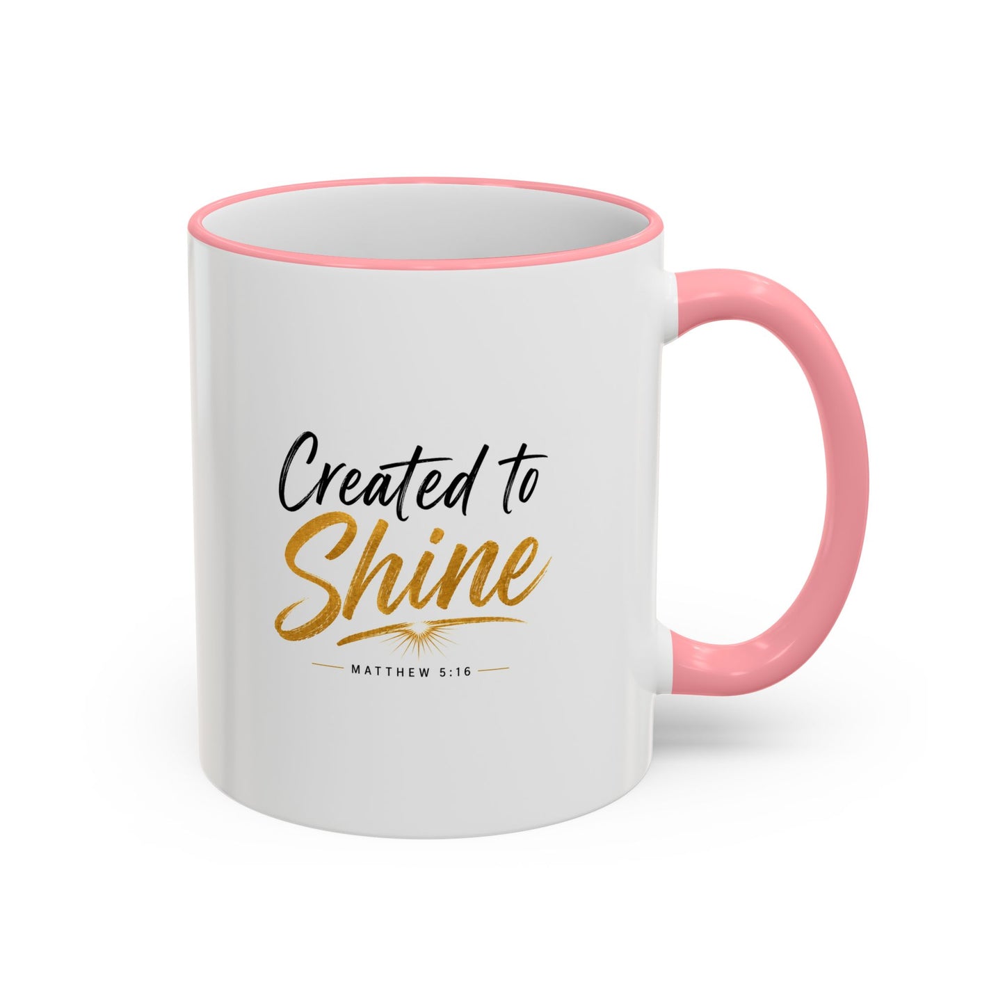 Created to Shine Inspirational Ceramic Mug