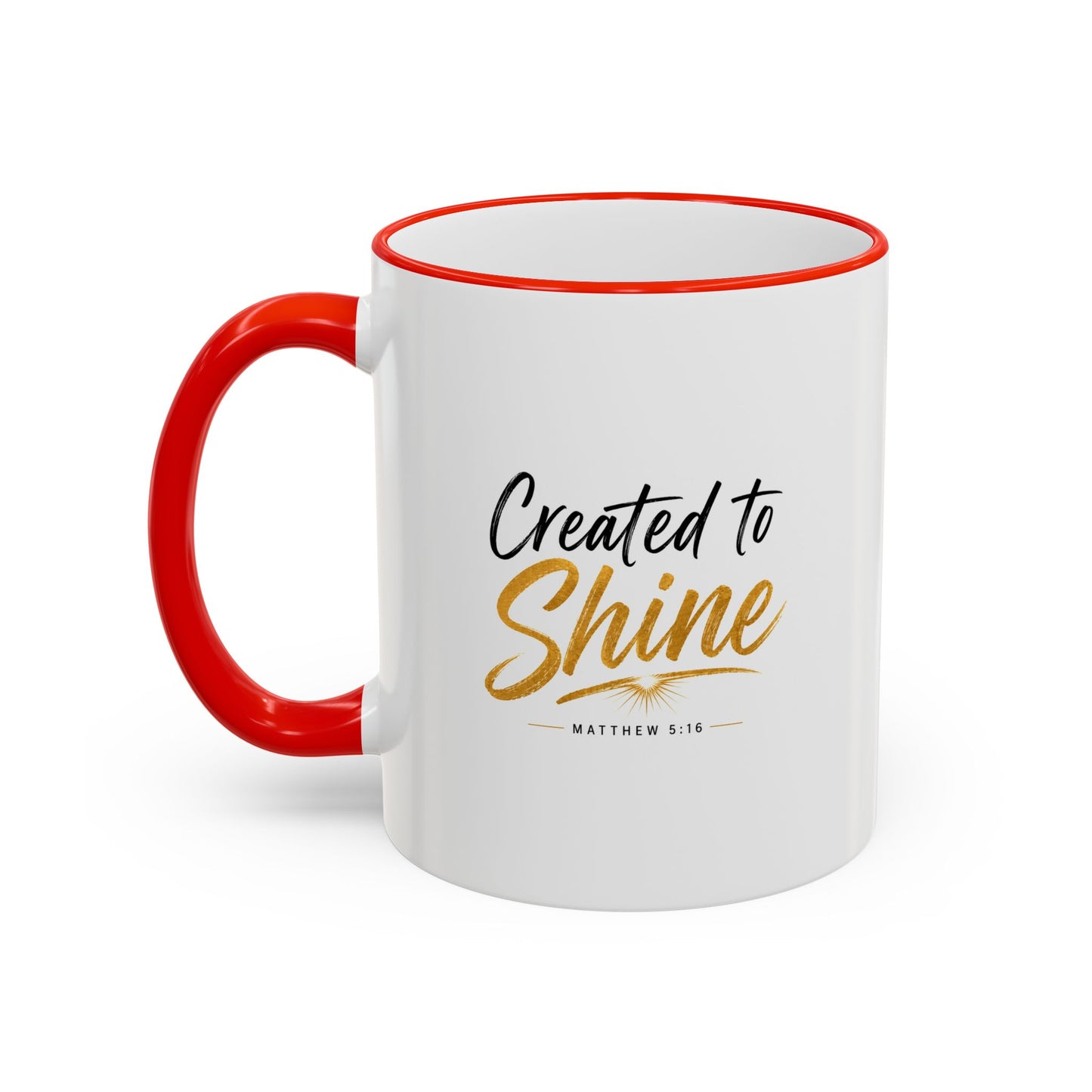 Created to Shine Inspirational Ceramic Mug
